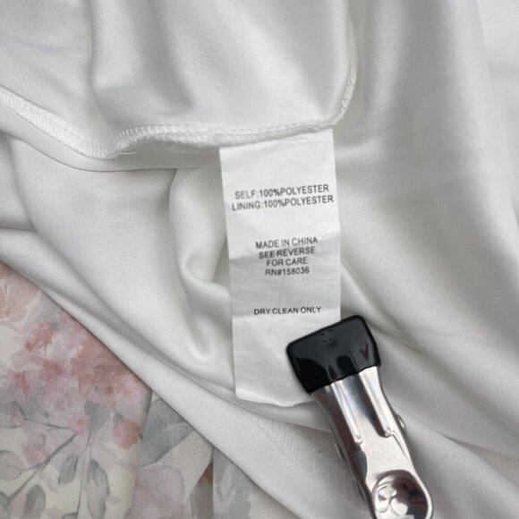 Birdy Grey Jane Slit Convertible Blush BouquetMaxi Formal Bridesmaid Dress S NWT - Picture 14 of 16